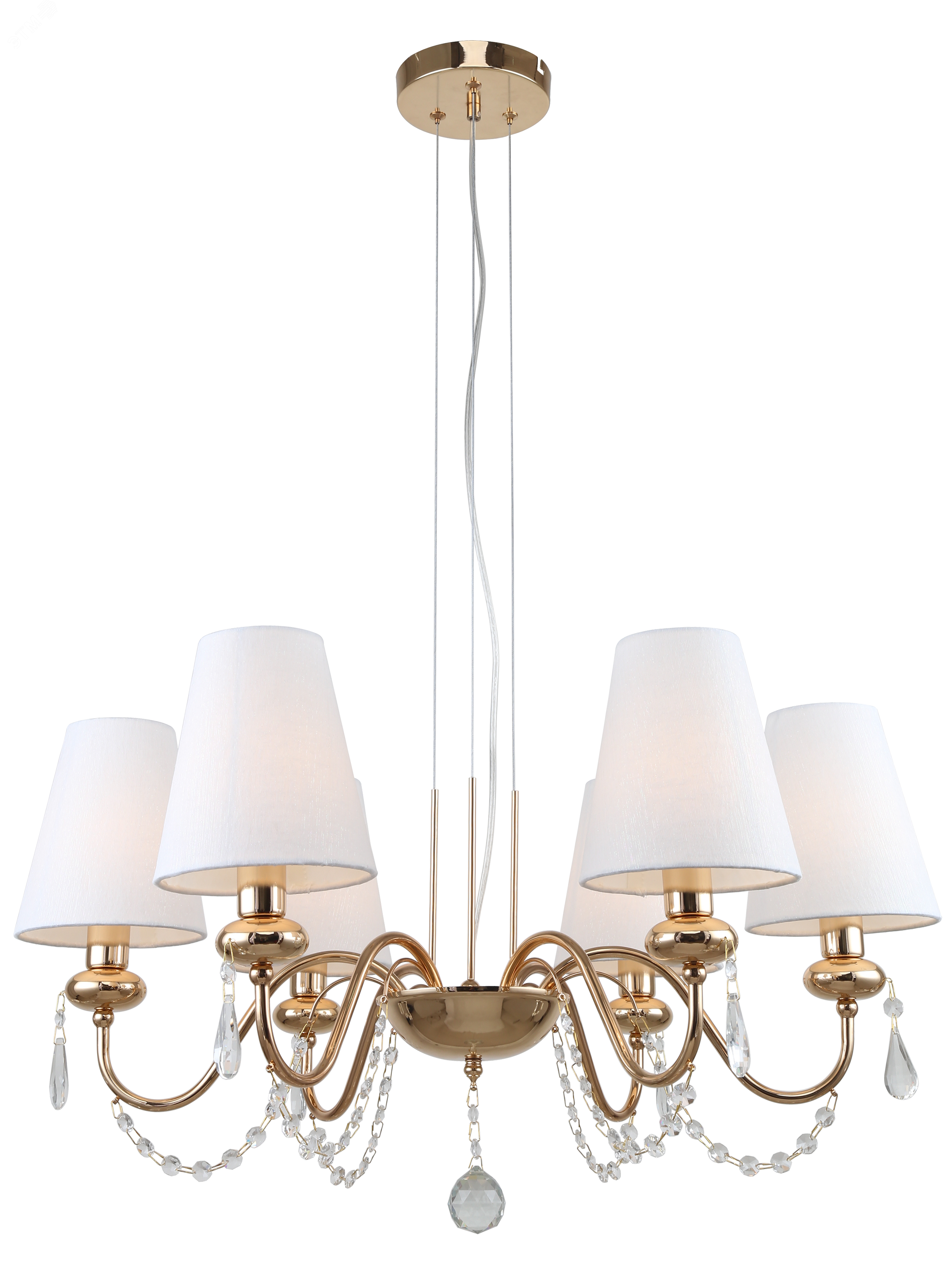 Люстра Becky 2066-306 6 х Е14 40 Вт классика