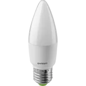 Лампа светодиодная LED 10вт Е27 белый матовая свеча