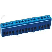 Шина нулевая в корп изол на DIN-рейку NBB-I69-15KD/G