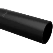 Труба гладкая жесткая ПВХ D=25мм черная 3м        (60м/компл) IEK