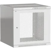 Шкаф LINEA WE 9U 600x650мм дверь перфорированная серый