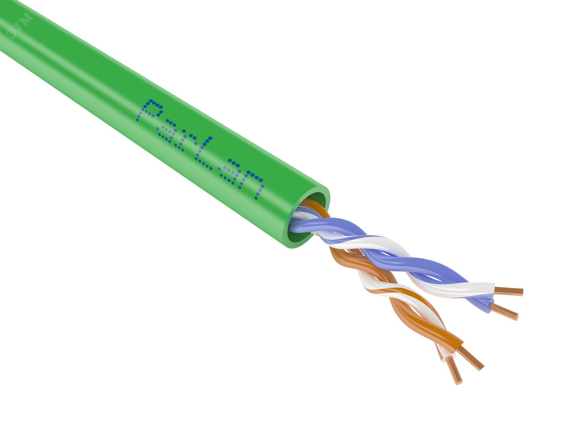 Кабель (провод) ParLan U/UTP Cat5e                PVCLSнг(А)-FRLSLTx 2х2х0.52