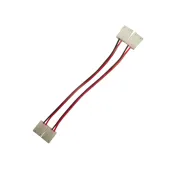 Набор коннекторов для LED ленты 3528/3014/2835 12V 8 мм IP20 2 клипсы с проводом Gauss Basic