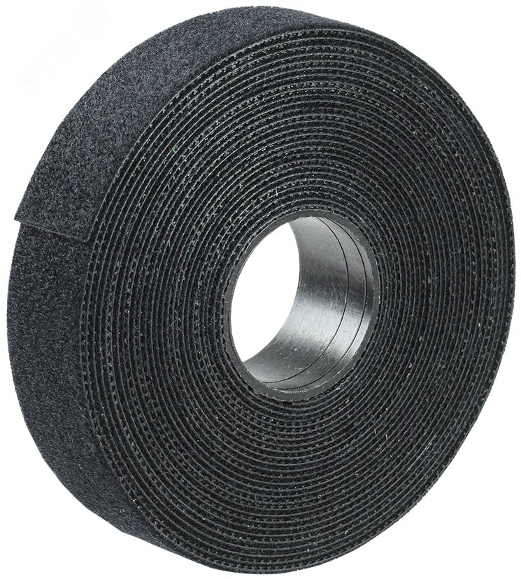 Хомут-липучка ХКл 20мм черный (5м/ролл)