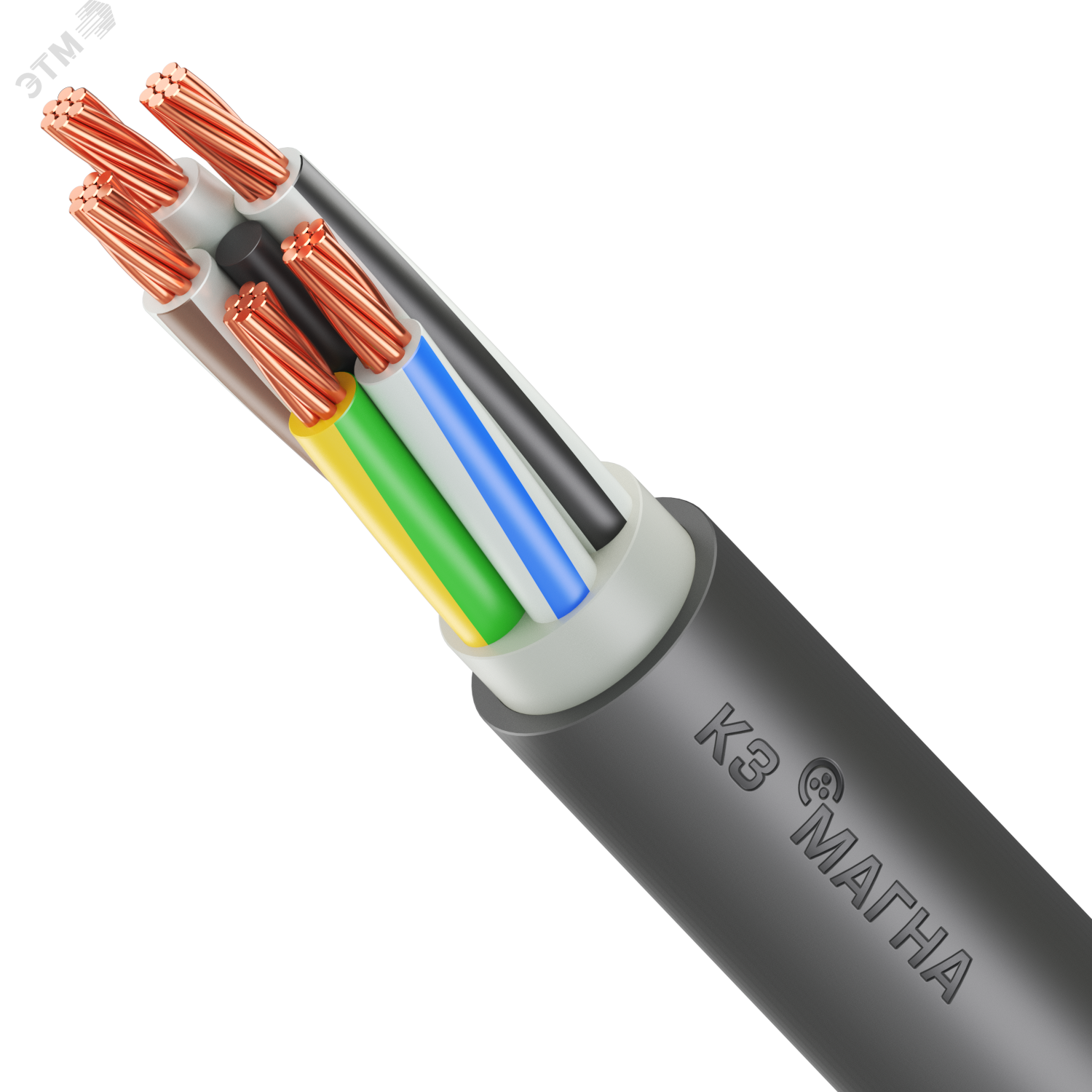 Кабель ППГнг(А)-HF 5х35 мк(N,PE)  0,66