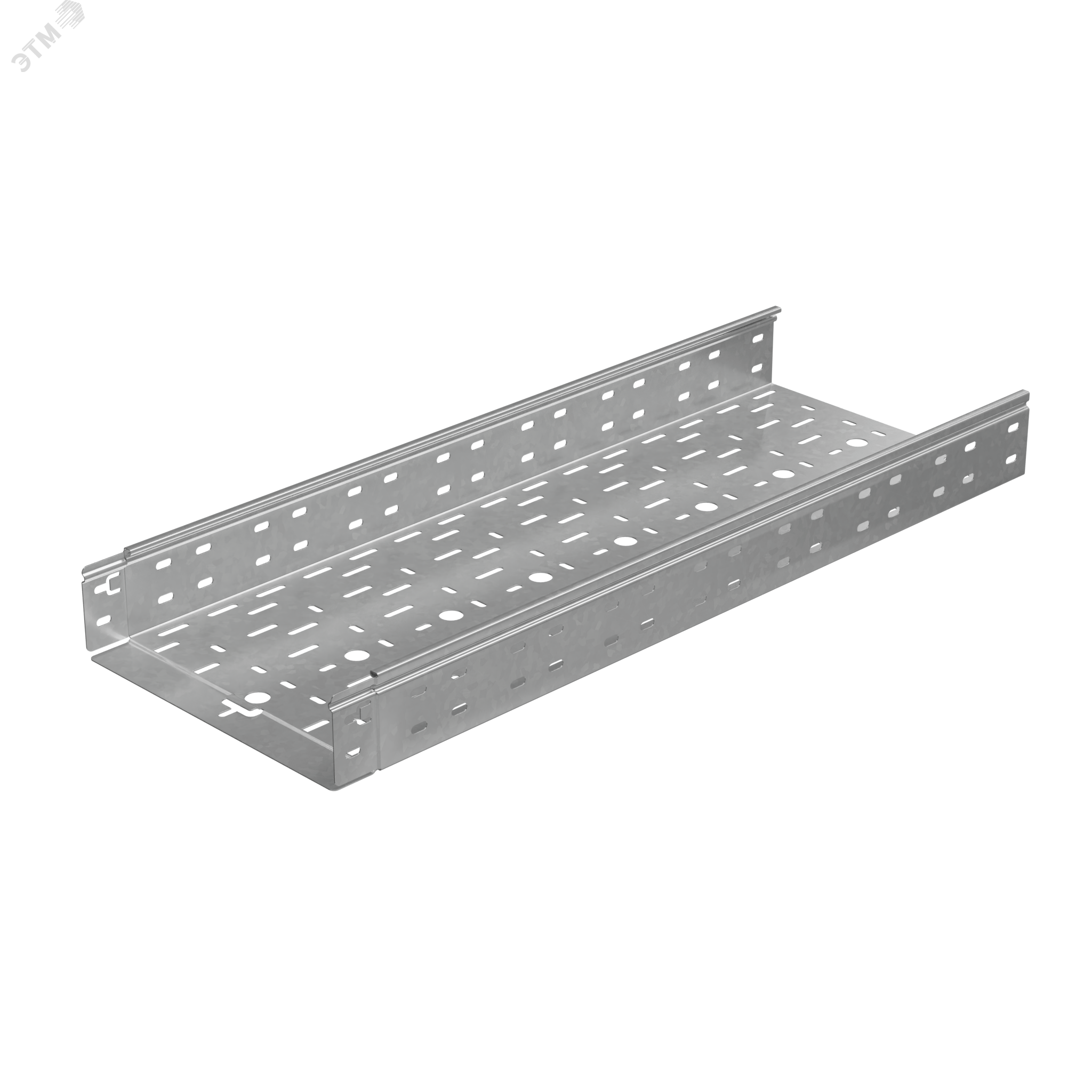 Лоток перф. 80х300х0,8 L2500 мм Быстрый монтаж ПЛЮС