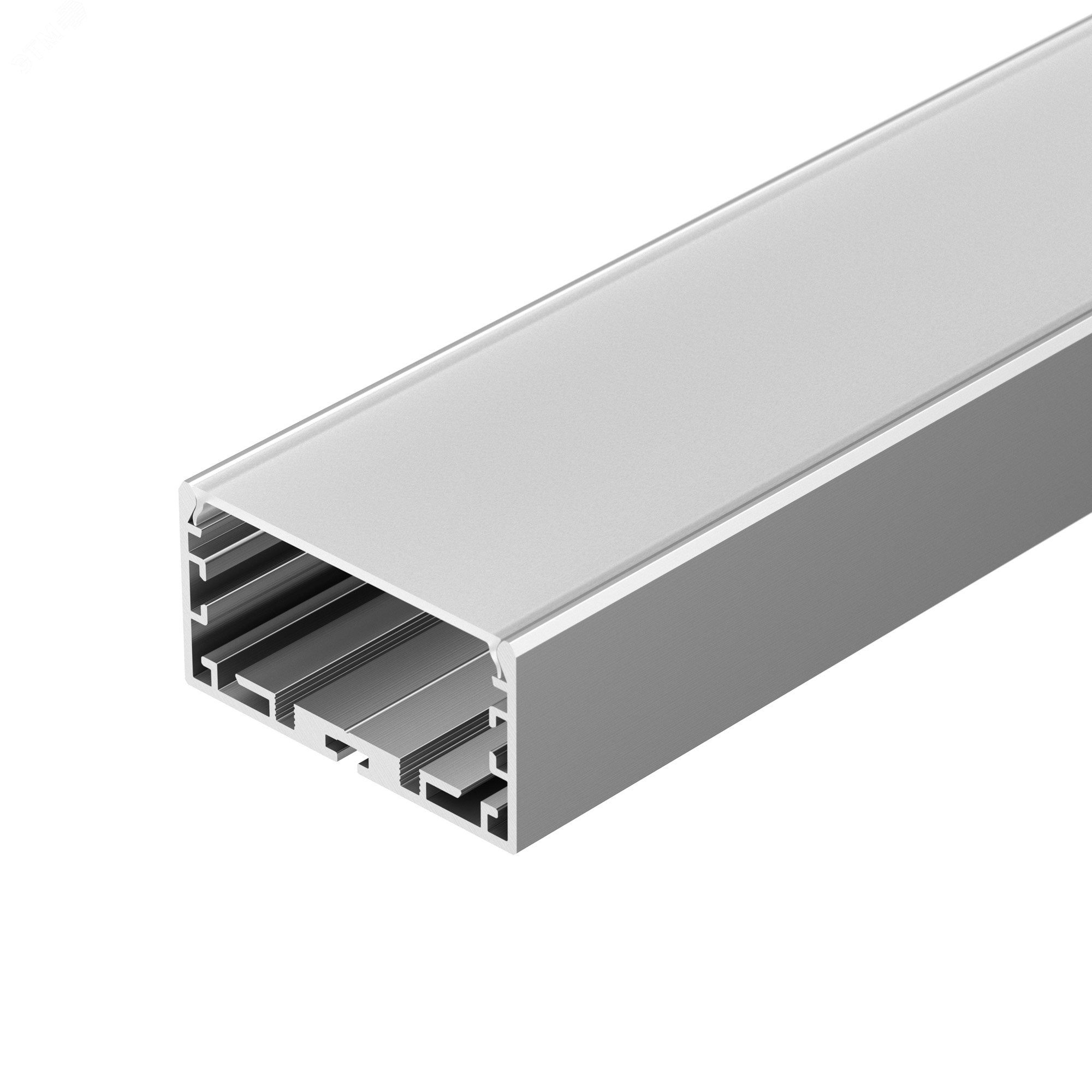 Профиль PLS-LOCK-W50-SMT-2000 ANOD (Алюминий)