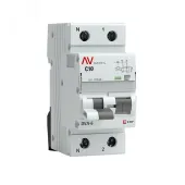 Автомат дифференциальный DVA-6 1P+N 10А (C) 30мА (A) 6кА AVERES