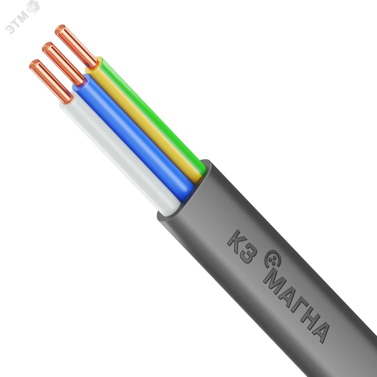 Кабель силовой ВВГПнг(А)LS 3х1.5ок-0,66ТРТС (100м)