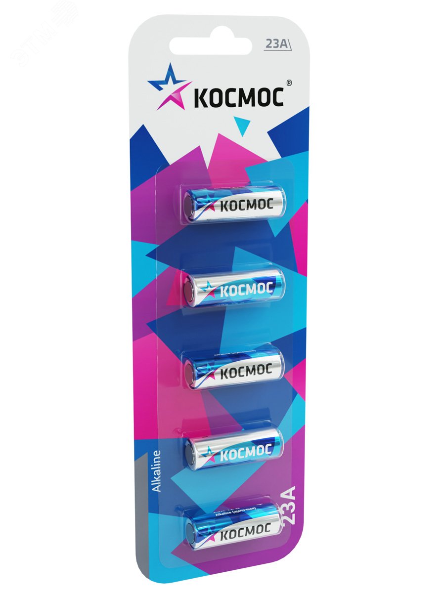 Батарейка 23А 12V Alkaline 5BL для автосигнализации