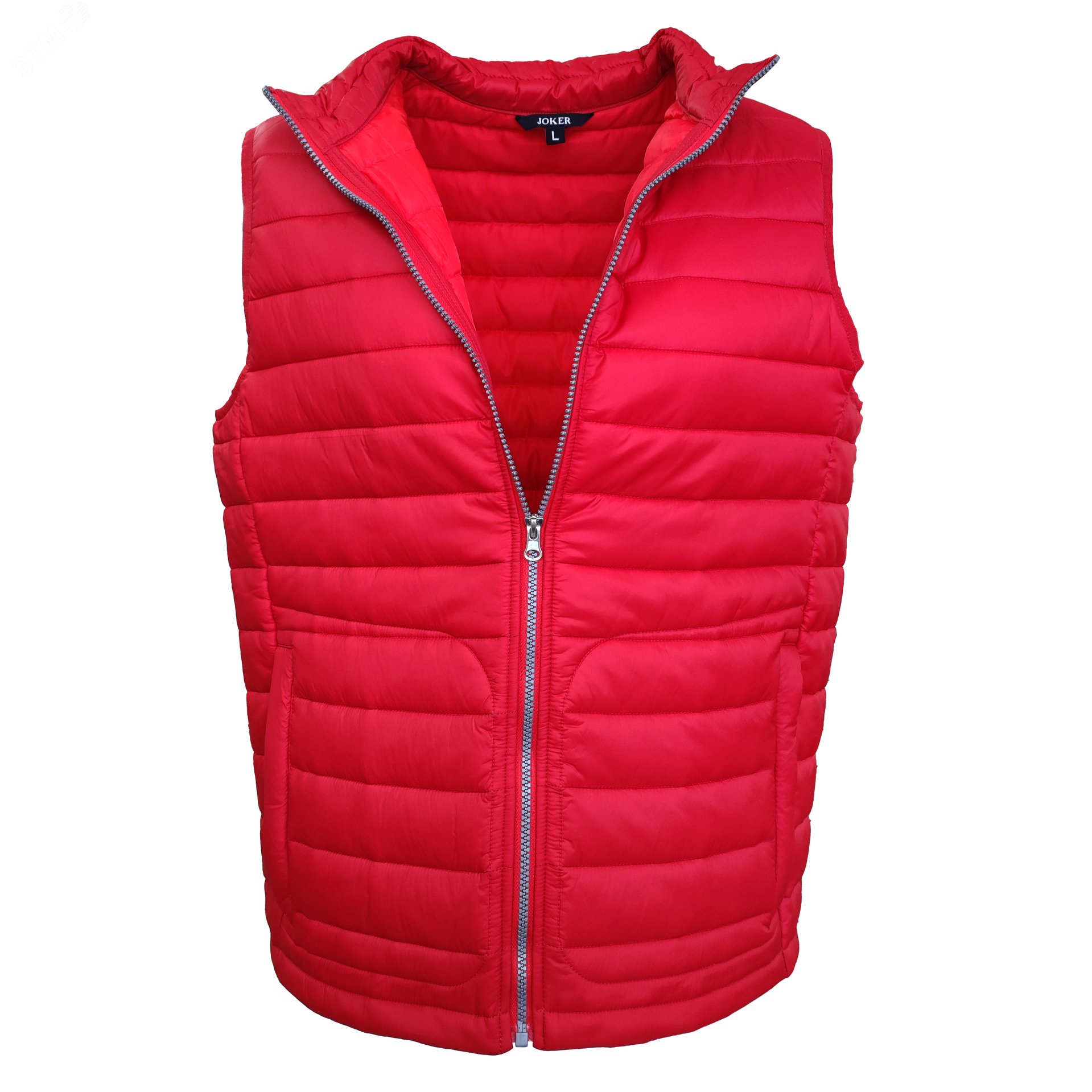 Жилет утепленный арт. J-01 цв. красный 60-62  р. 2XL