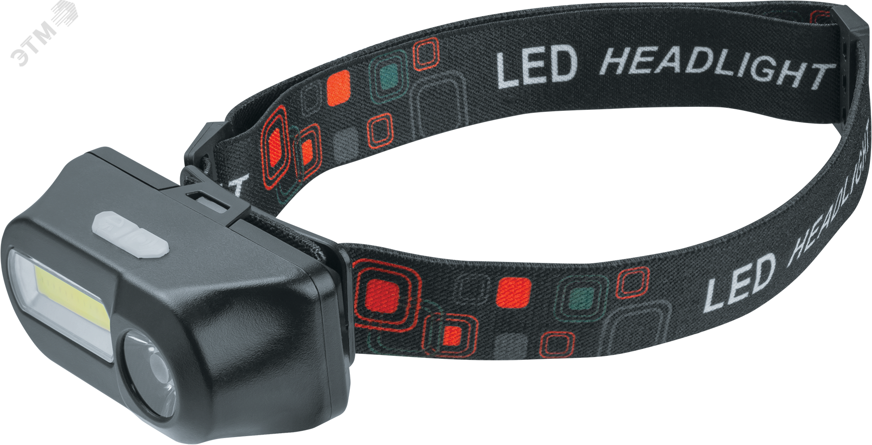 Фонарь светодиодный NPT-H32-ACCU налобный 1COB LED 5Вт+1CREE LED 3Вт li-ion 1,2Ач