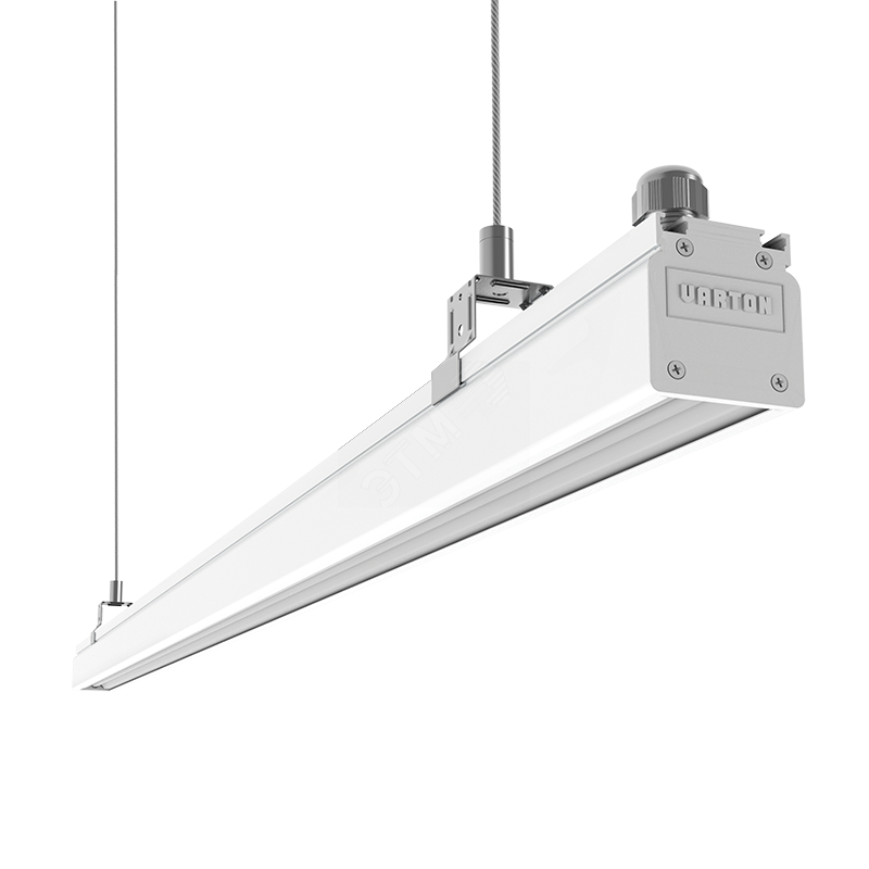 Светильник светодиодный Mercury Mall IP54 1095x54x58мм опал 32W 4000К белый RAL9003