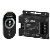 Диммер для светодиодной ленты Dimmer-12/24V-288/576-IP20-RF с радио пультом ЭРА