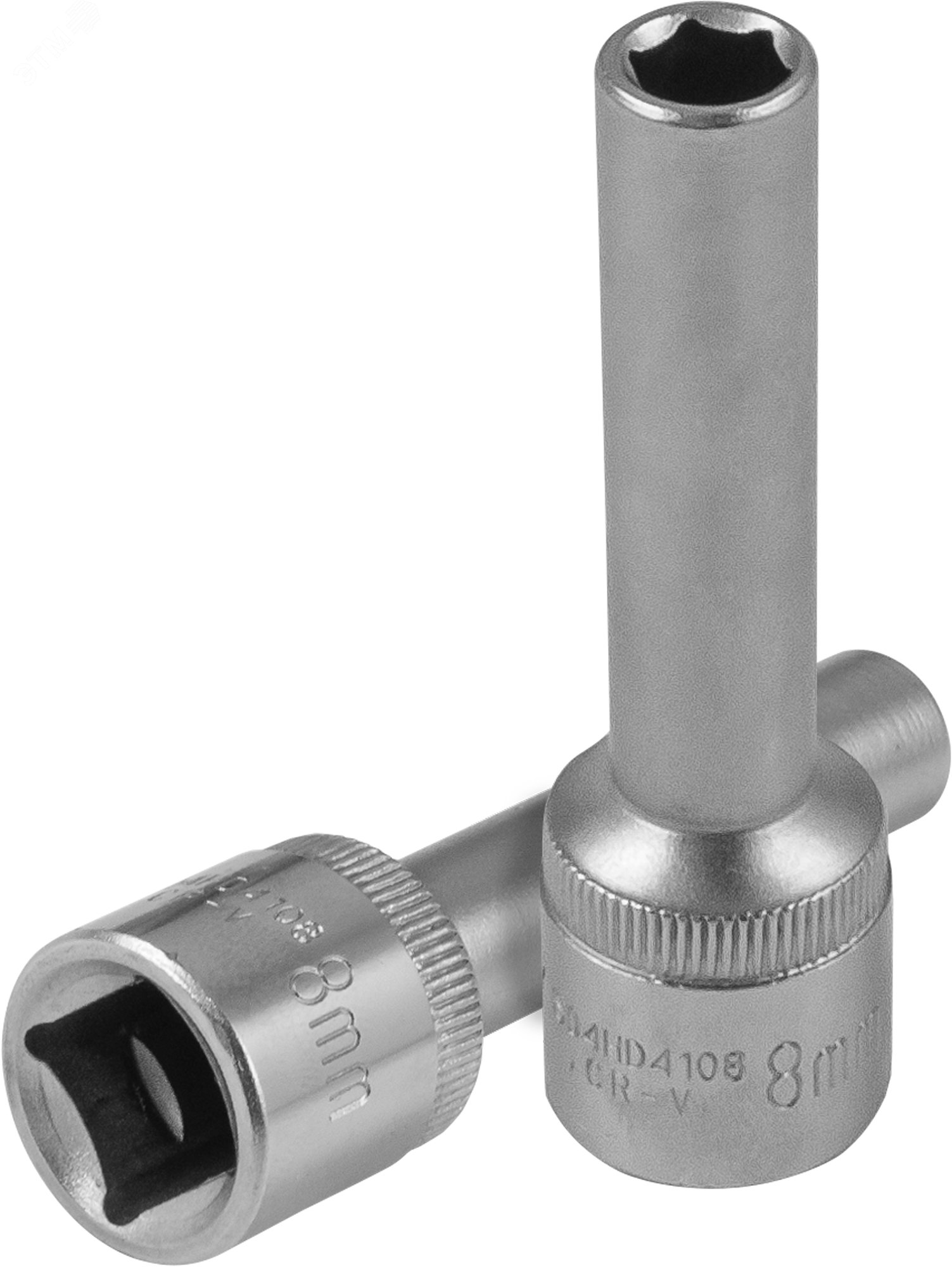 Головка торцевая глубокая 1/2''DR, 8 мм