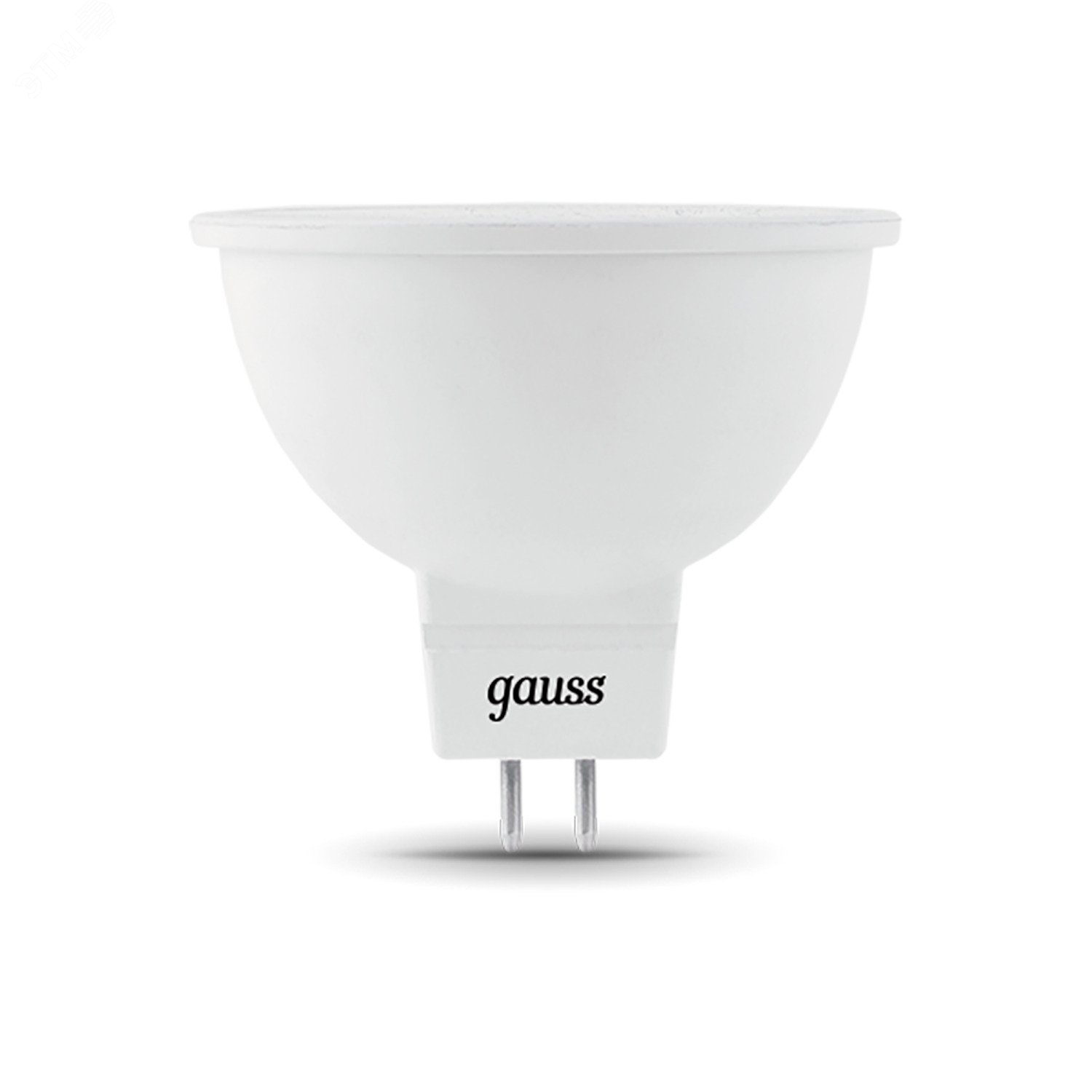 Лампа светодиодная LED 5 Вт 530 лм 6500К AC150-265В GU5.3 софит MR16 холодная Black