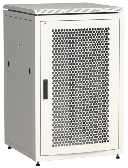 Шкаф сетевой 19' LINEA N 18U 800х800мм перфорированная передняя дверь задняя металлическая серый