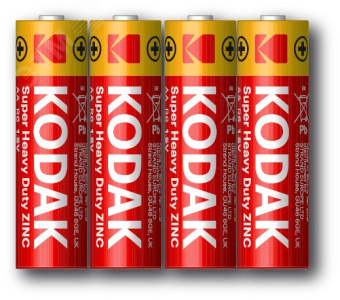 Батарейка Kodak R6-4S SUPER HEAVY DUTY Zinc [KAAHZ 4S] (24/576/34560)