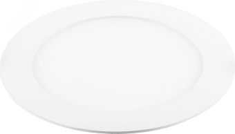 Светильник светодиодный ДВО-9w 4000K 720Лм slim белый
