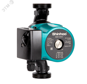 Насос циркуляционный  BASIC S 25-6S 180 1x230V 3 скорости