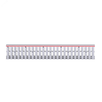 Короб перфорированный RL12 25x80 серый QUADRO