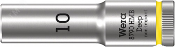 Головка торцевая шестигранная 8790 HMB Deep DR 3/8 глубокая 10 x 64 мм
