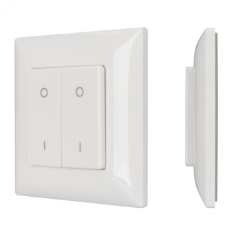 Панель SMART-P47-DIM-P-SUF (3V, 2 зоны, Knob, 2.4G) (ARL, Пластик)