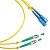 Шнур оптический duplex 2м FC/APC-SC/UPC 9/125 sm LSZH