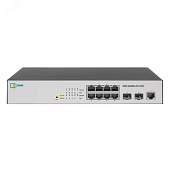 Управляемый POE коммутатор L2, 8 портов 10/100/1000, 2xSFP, 100 Вт