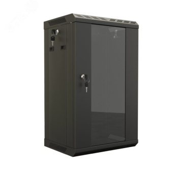 Шкаф настенный 10'' 15U 7745х390х300 уст. размер 254 мм