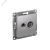 Розетка ATLASDESIGN двойная компьютерная+ТВ RJ45+TV категория 5E механизм алюминий Розетка ATLASDESIGN двойная компьютерная+ТВ RJ45+TV категория 5E механизм алюминий