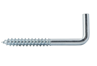Крюк-шуруп L-образный ZN 3.8X60