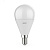 Лампа светодиодная LED 7 Вт 590 лм 4100К AC150-265В E14 шар P45 нейтральный диммируемая Black