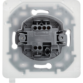 Переключатель IP44 INSPIRIA 10 AX 250 В~ антрацит