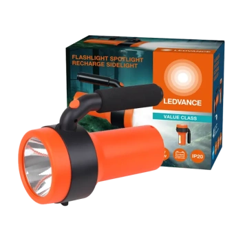 Фонарик-прожектор кемпинговый+ПоуэрБанк | 3+1W/6500K/300Lm/IP20 | USB-зарядка (Type-C) | - LEDVANCE