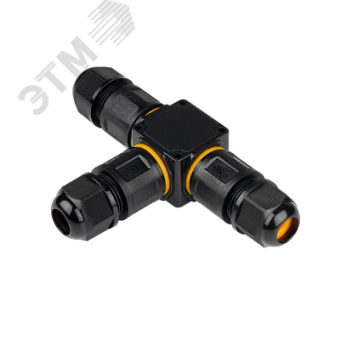 Коннектор кабельный PCC-T3-F 3x2.5 24A IP68