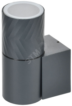 LIGHTING Светильник уличный 5107 настенный под лампу GU10 IP65 серый IEK