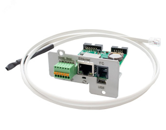Плата расширения интерфейсов IC-SNMP/mini-USB для инверторных стабилизаторов от 6000 ВА, однофазных ИБП от 1000 до 10000 ВА
