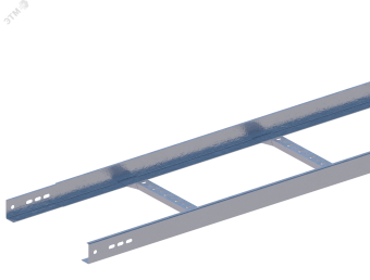 Лоток прямой НЛ30-П1,87ц УТ1,5 (h=50мм, s=1,2мм)