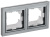 BRITE Рамка 2 поста IP44 РУ-2-БрС-44 сталь BRITE Рамка 2 поста IP44 РУ-2-БрС-44 сталь