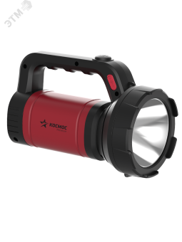 Фонарь-прожектор аккумуляторный , 5W LED, аккум. 3,7V 2,4 ah, 350Lm - 5 часов, 100m - 18 часа,