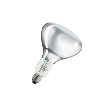 PHILIPS R125 IR375CH E27 230-250V d125x183 прозрачная - инфракрасная лампа