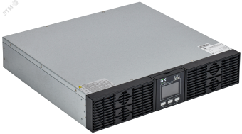 Источник бесперебойного питания Online Rackmount 2000 ВА/2000 Вт, однофазный с LCD дисплеем 72VDC без АКБ 2U с рег. з/у