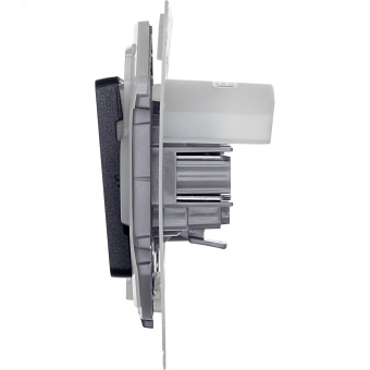 Переключатель IP44 INSPIRIA 10 AX 250 В~ антрацит