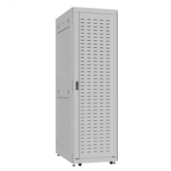 Шкаф серверный 42U 800х1200 передняя дверь: протект IP41. задняя дверь: двустворчатая глухой металл IP51. боковые панели: глухой металл. цвет: серый RAL7035 