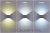 2x5W/3000+4000+6000K IP65 2x500Lm Чёрный - Светодиодный настенный светильник FL-LED WallCube FOTON LIGHTING 2x5W/3000+4000+6000K IP65 2x500Lm Чёрный - Светодиодный настенный светильник FL-LED WallCube FOTON LIGHTING