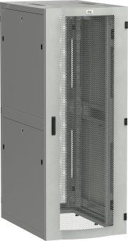 Шкаф серверный ITK LINEA S 19'' 42U 800х1000мм перфорированная дверь серый