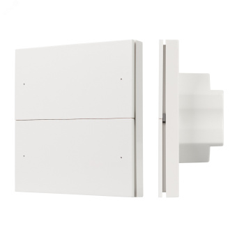 Панель кнопочная SMART-DMX512-801-22-4G-4SC-DIM-IN White (230V, 2.4G) (IARL, IP20 Пластик, 5 лет)