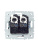 BRITE Розетка компьютерная двойная RJ45 кат.5E РК10-2-БрГ графит