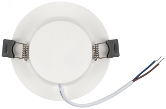 Светильник светодиодный встраиваемый LED 17-6-6K круглый 6Вт 6500К